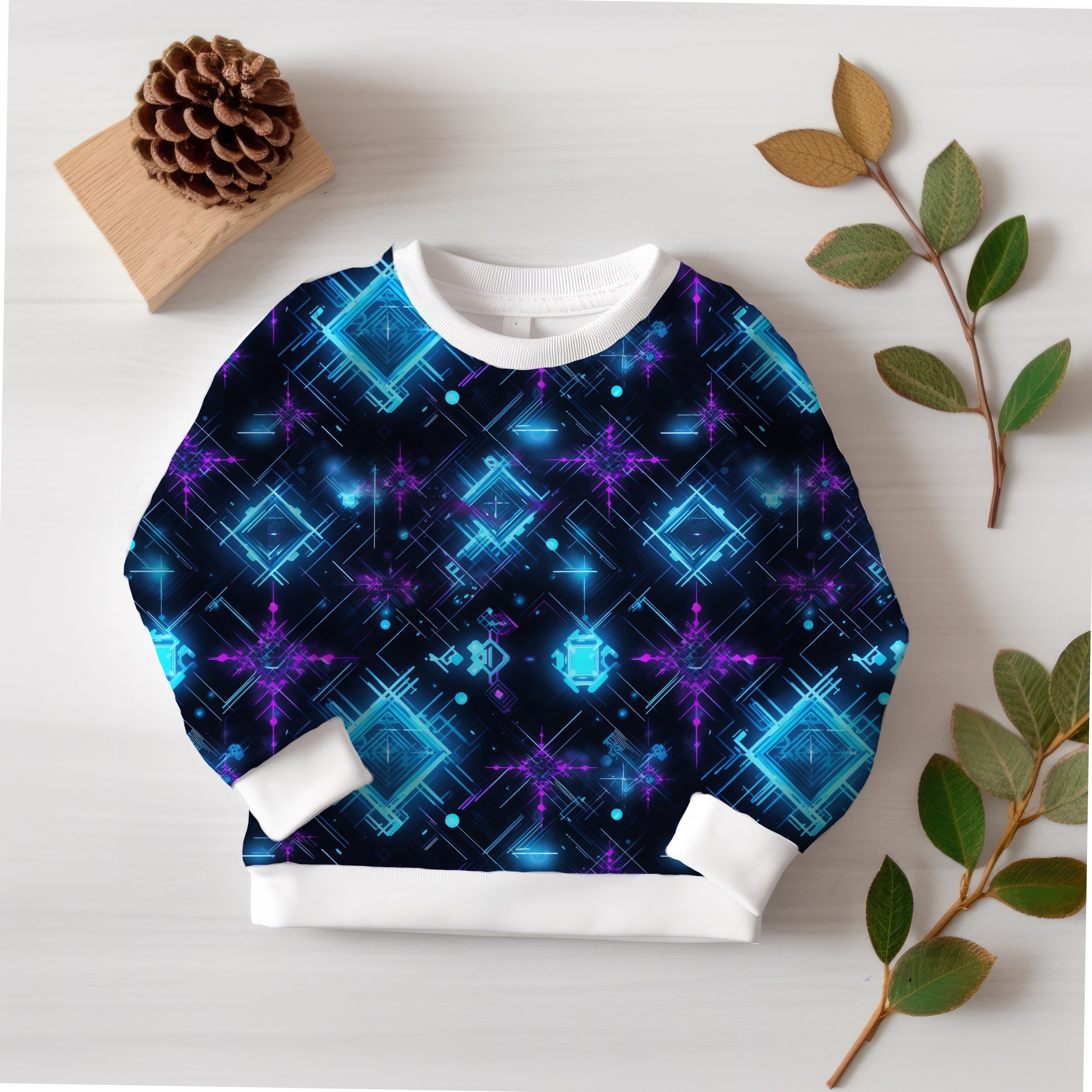 Geographische Schneeflocke Winterzeit Aktuelle Vorbestellung